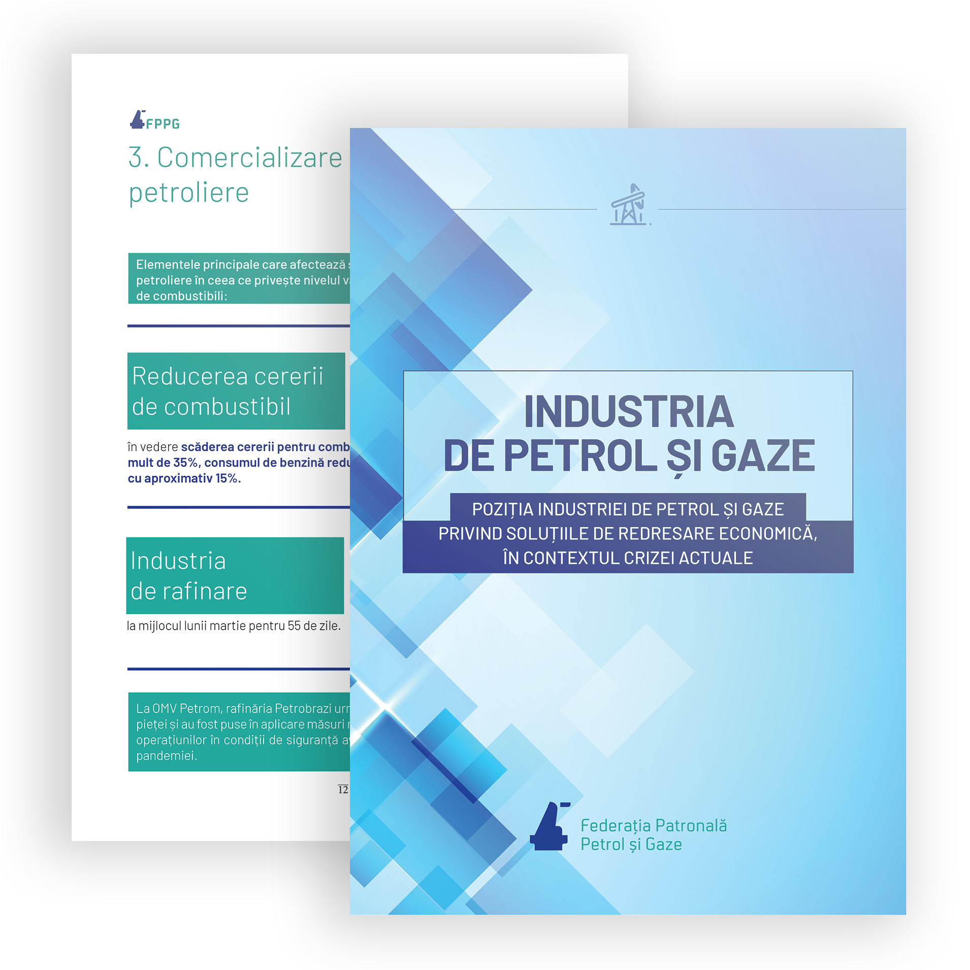 cover Document de poziție redresarea sectorului de petrol și gaze efort comun al statului și al industriei fpe